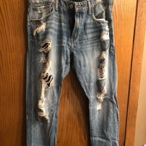 Ralph Lauren distressed jeans